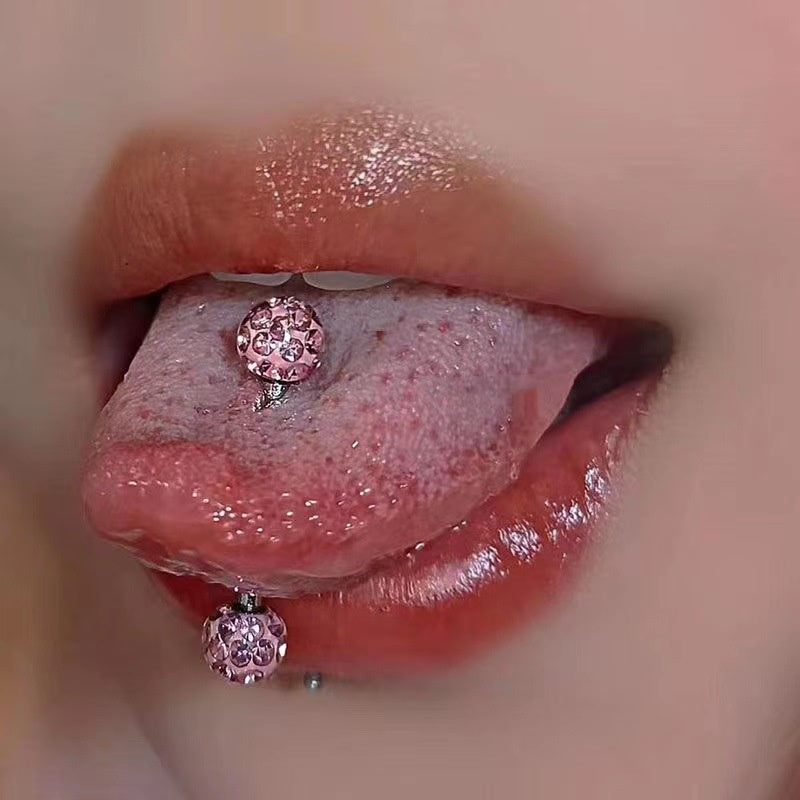 Simple All-match Tongue Nail Piercing Jewelry