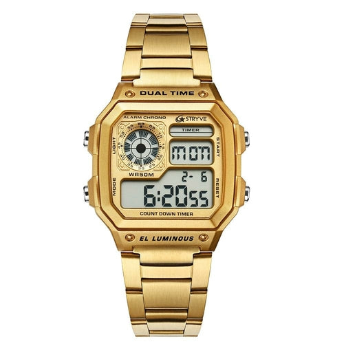 Fashion Sports Waterproof Luxury Stainless Steel Watch