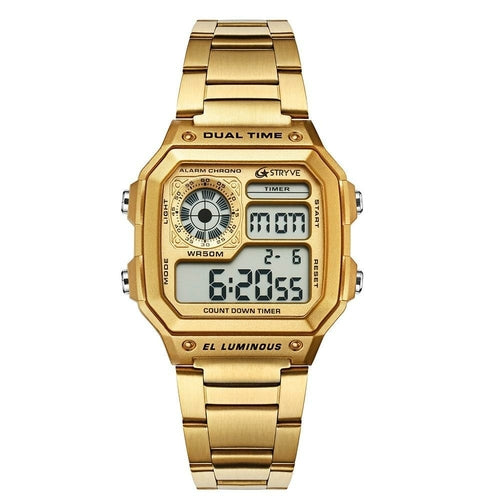 Fashion Sports Waterproof Luxury Stainless Steel Watch