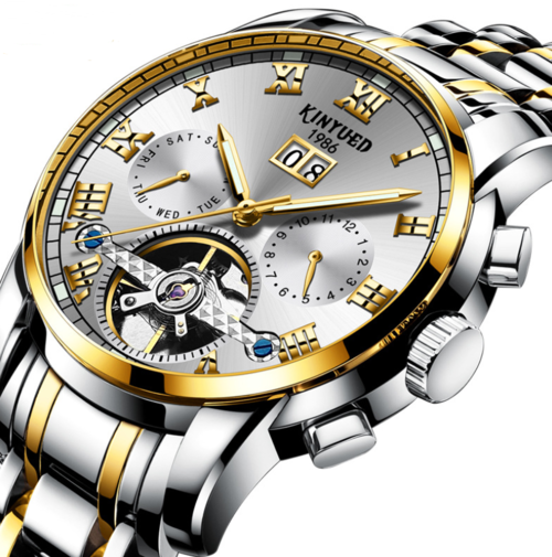Stainless Steel Mechanical Watch For Men