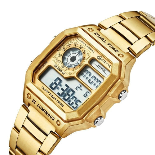 Fashion Sports Waterproof Luxury Stainless Steel Watch