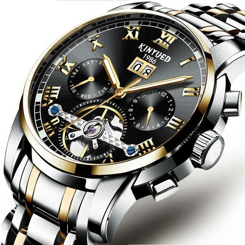 Stainless Steel Mechanical Watch For Men