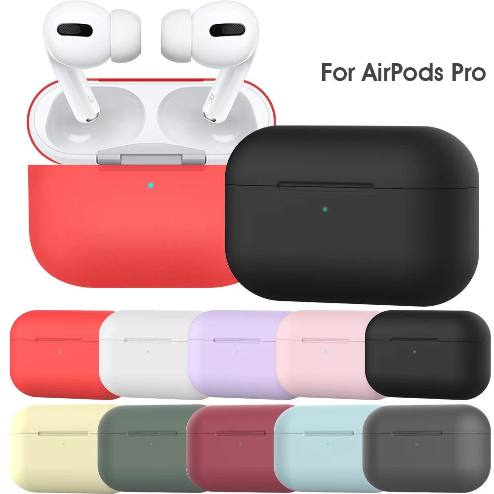 Soft Silicone Case for AirPods Pro – Protective Cover