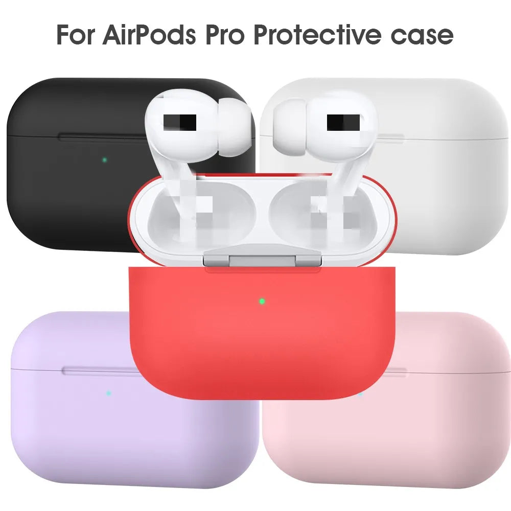 Soft Silicone Case for AirPods Pro – Protective Cover