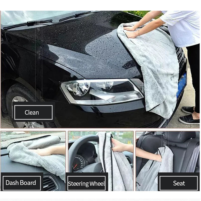 SEAMETAL Microfiber Car Wash Towel