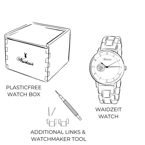 Waidzeit Saturn watch men
