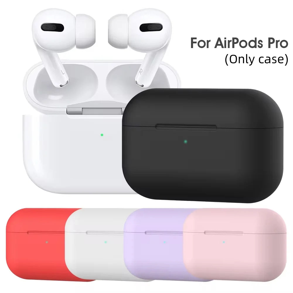 Soft Silicone Case for AirPods Pro – Protective Cover