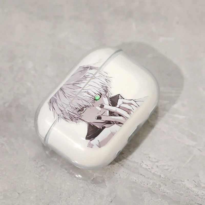 Tokyo Ghoul Ken Kaneki AirPods Case – Soft Silicone Protective Cover