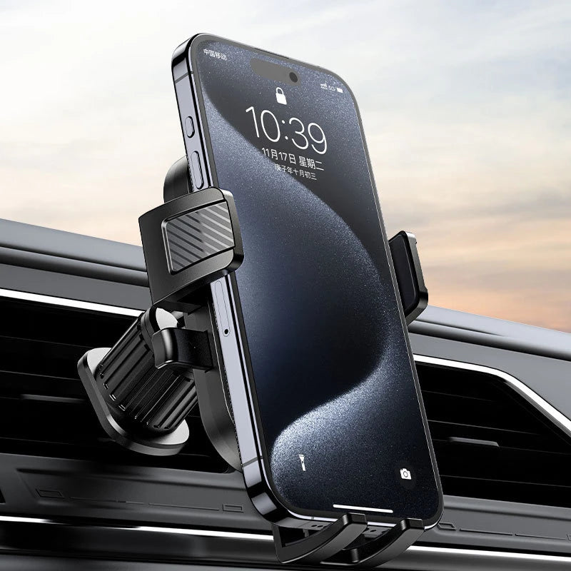 Flexible Car Phone Holder – Universal Auto-Lock Mount
