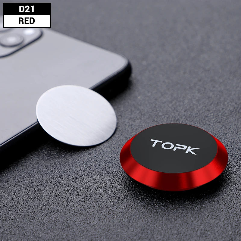 TOPK Magnetic Phone Mount – Hands-Free & Strong Grip