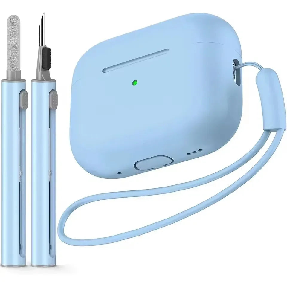 AirPods Pro 2 Silicone Case with Cleaner Pen Kit – 1st & 2nd Gen