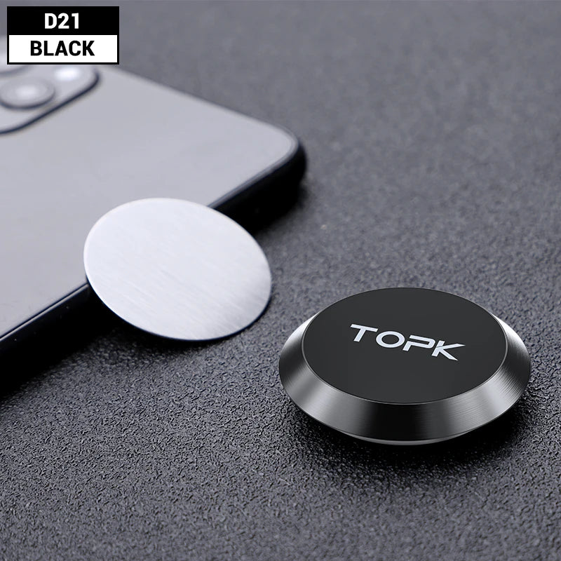 TOPK Magnetic Phone Mount – Hands-Free & Strong Grip