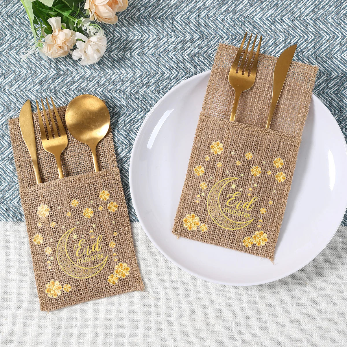 Ramadan & Eid Decorative Cutlery Bags