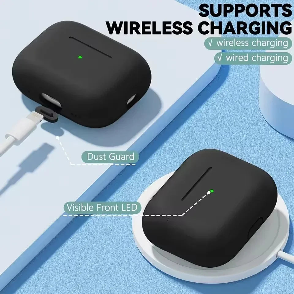AirPods Pro 2 Silicone Case with Cleaner Pen Kit – 1st & 2nd Gen