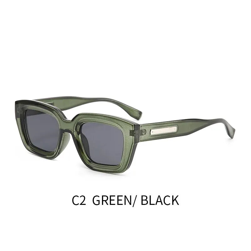 Retro Square Unisex Sunglasses – Fashion, Ins Style