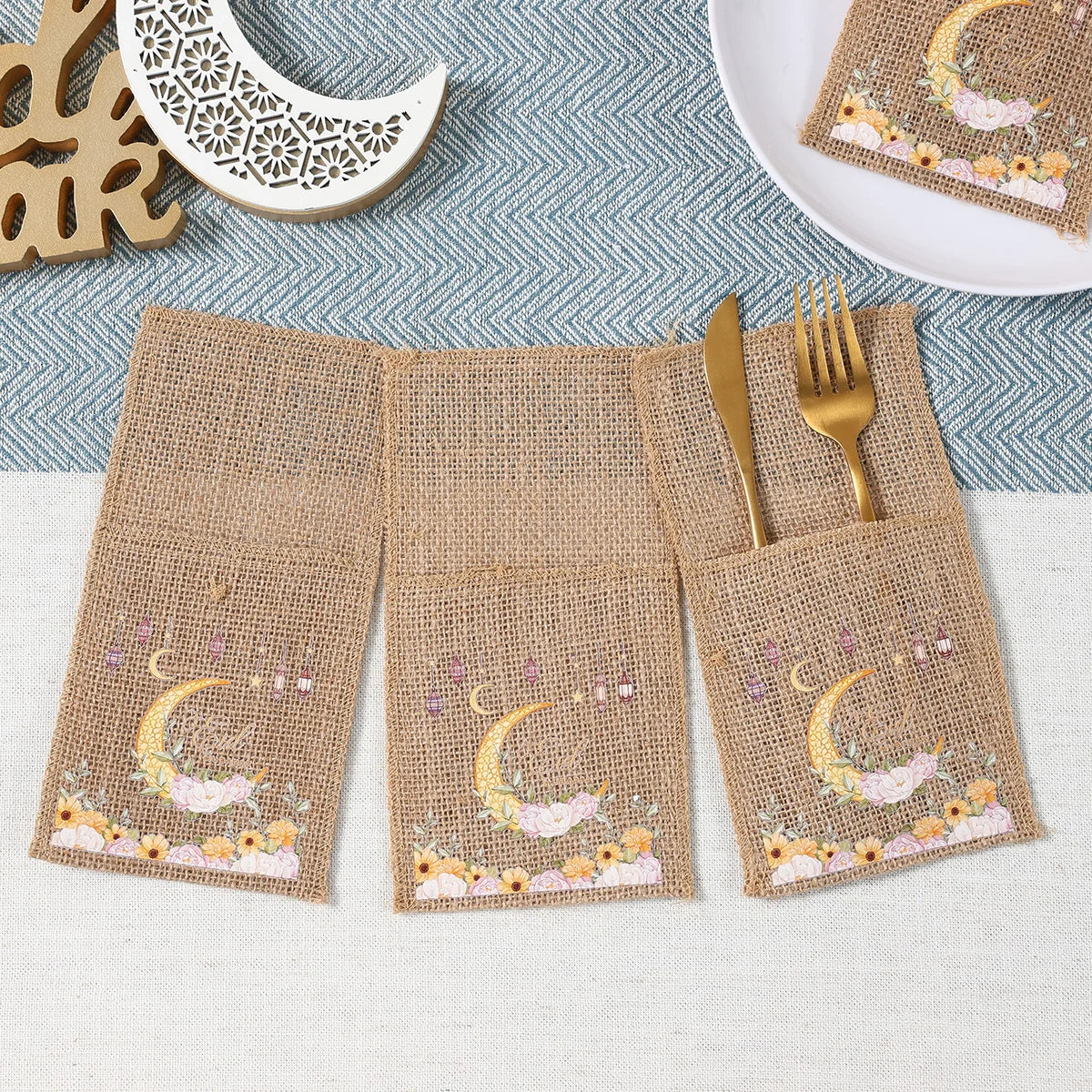 Ramadan & Eid Decorative Cutlery Bags