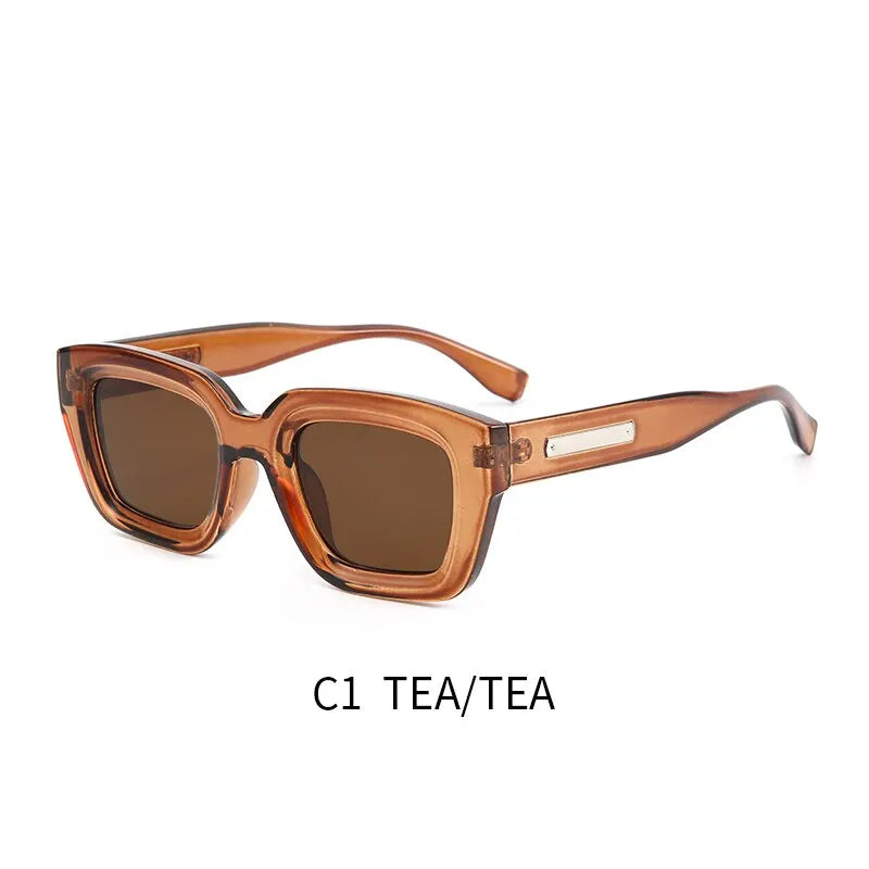 Retro Square Unisex Sunglasses – Fashion, Ins Style