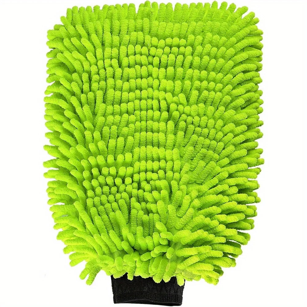 Premium Microfiber Car Wash Mitt – Scratch-Free & Lint-Free (1/2-Piece Set)
