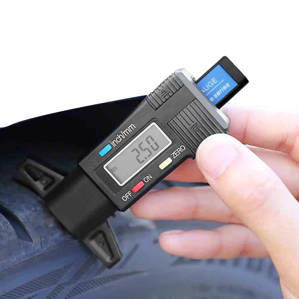 Digital Car Tyre Depth Gauge – Accurate, Safe, and Easy to Use