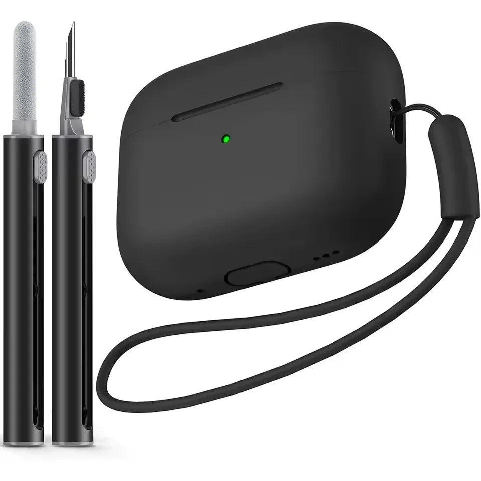 AirPods Pro 2 Silicone Case with Cleaner Pen Kit – 1st & 2nd Gen