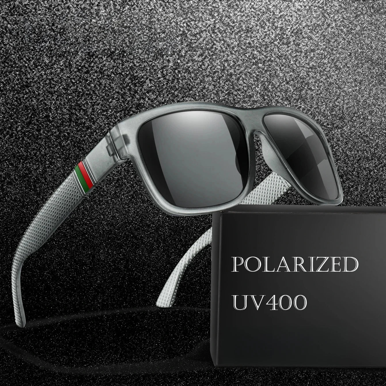 Classic Men’s Square Polarized Sunglasses – Stylish & Versatile