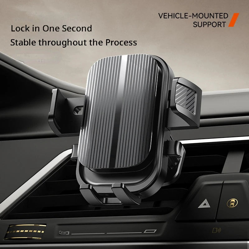 Flexible Car Phone Holder – Universal Auto-Lock Mount