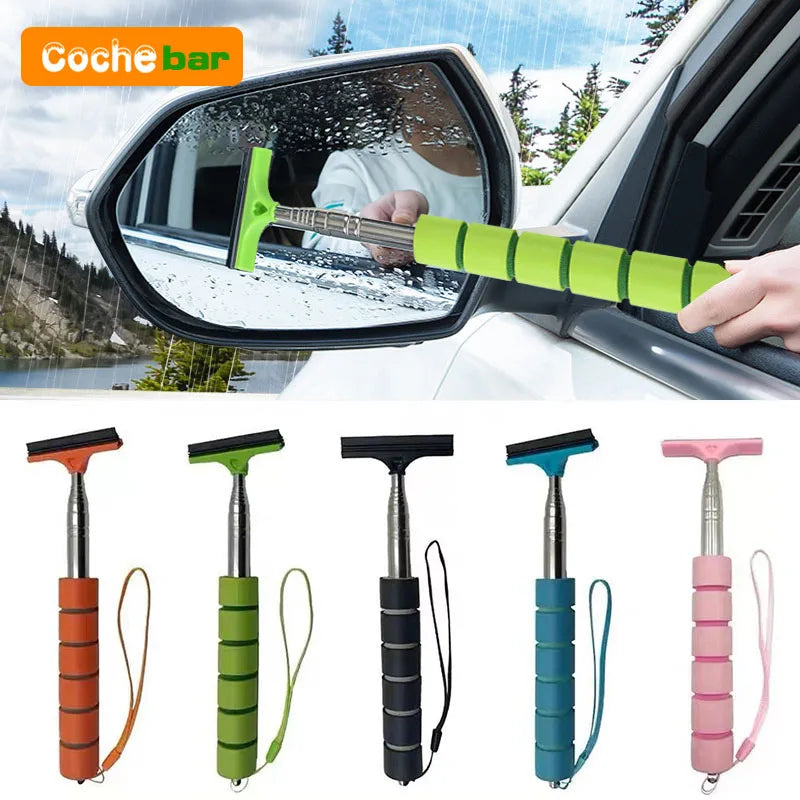Multi-Functional Car Rearview Mirror Wiper – Keep Your View Crystal Clear