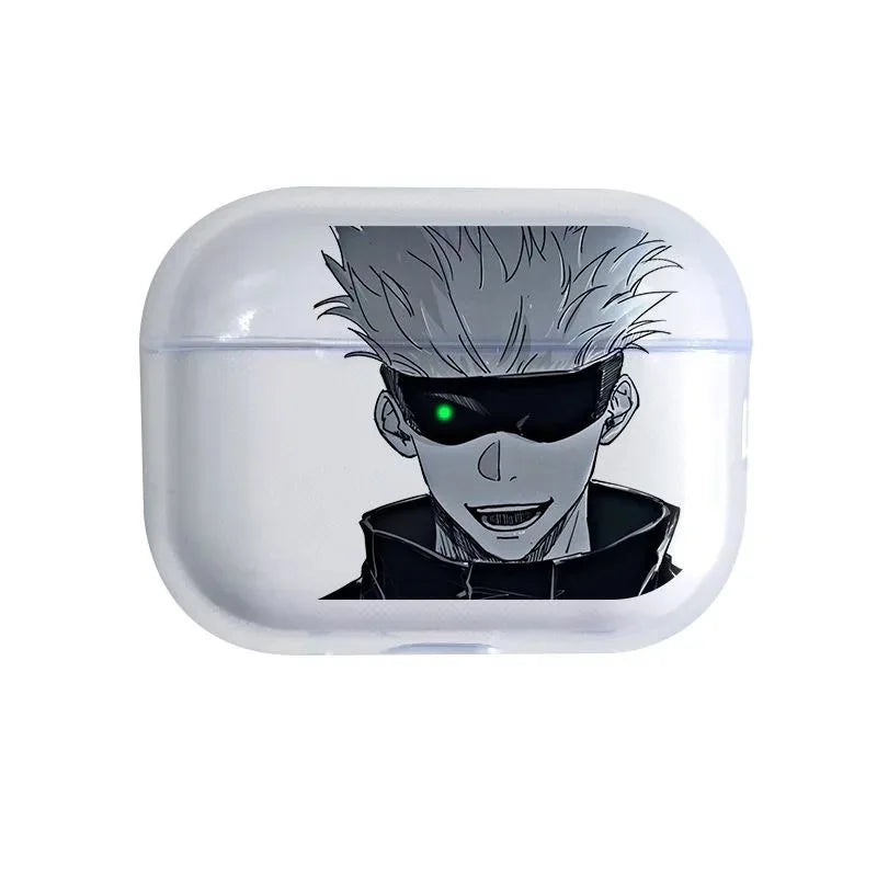 Tokyo Ghoul Ken Kaneki AirPods Case – Soft Silicone Protective Cover