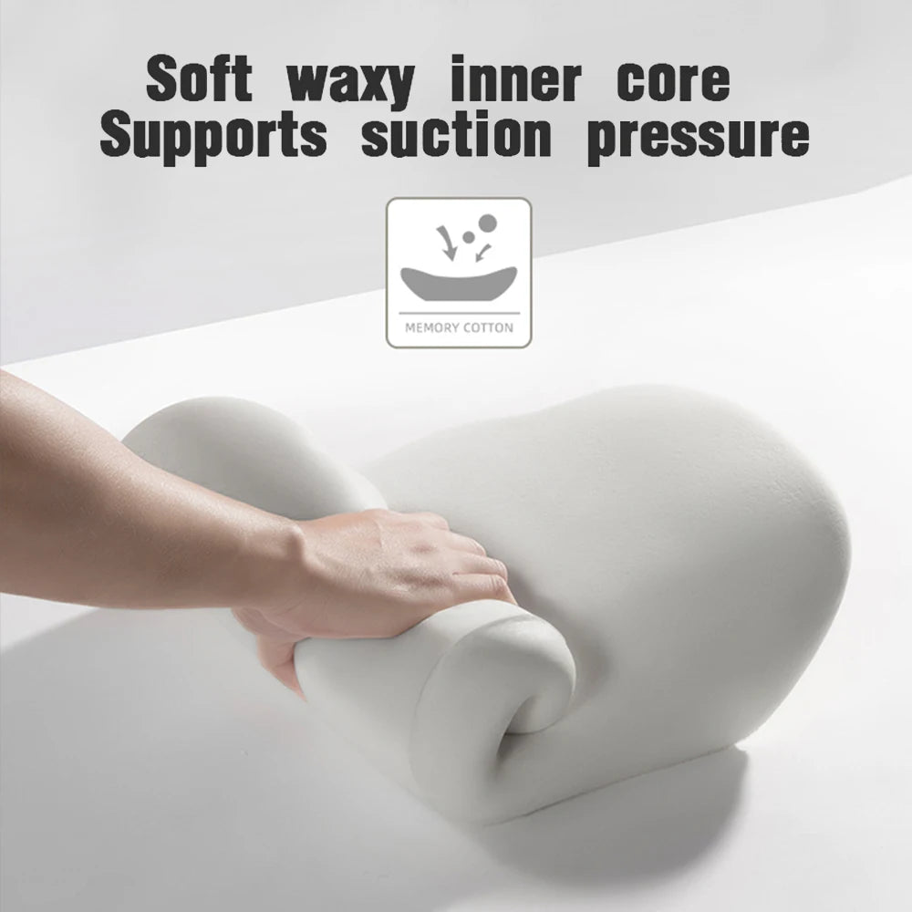 Car Neck & Lumbar Support Pillow – Memory Foam Comfort