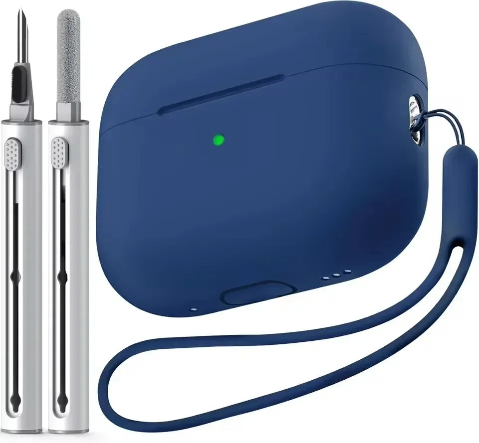 AirPods Pro 2 Silicone Case with Cleaner Pen Kit – 1st & 2nd Gen