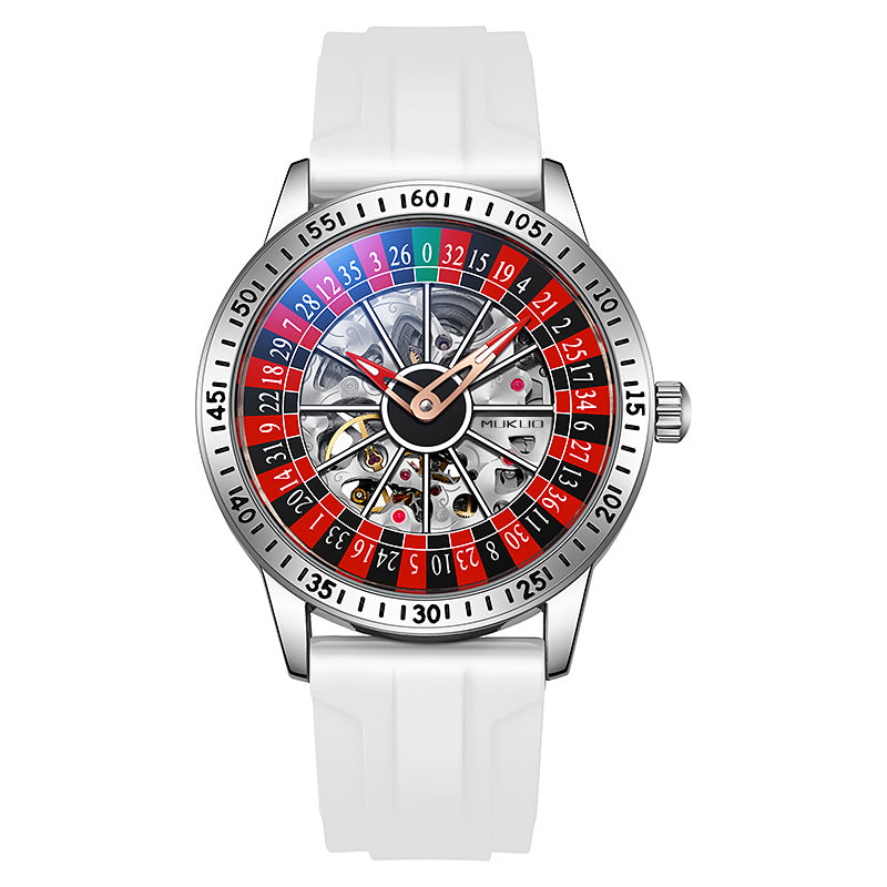 Waterproof Luminous Gambling Plate Men's Automatic Mechanical Watch